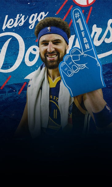 Klay Thompson spends weekend rooting for Trayce, Dodgers